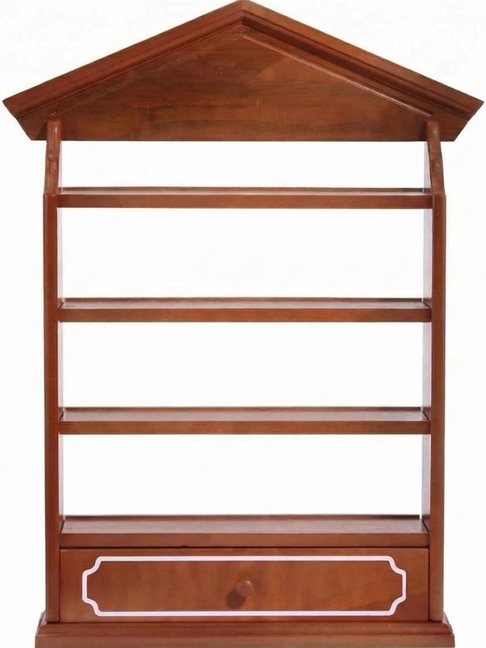 Lenox Spice Village Inspired Wooden Rack. New in Box. Vintage Brown. - Picture 3 of 5
